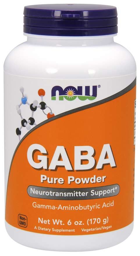 E-shop GABA Pure Powder - NOW Foods, 170g