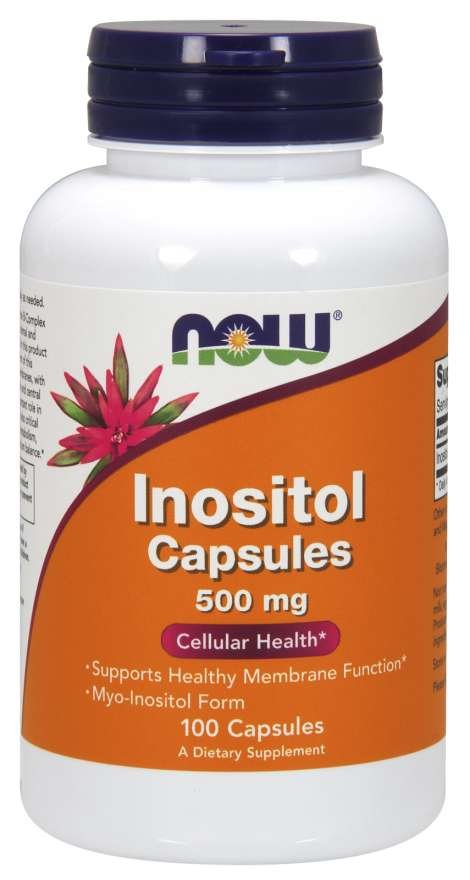 E-shop Inositol 500 mg - NOW Foods, 100cps
