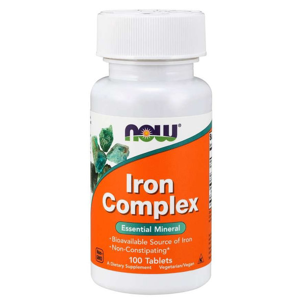 Iron Complex - NOW Foods, 100tbl