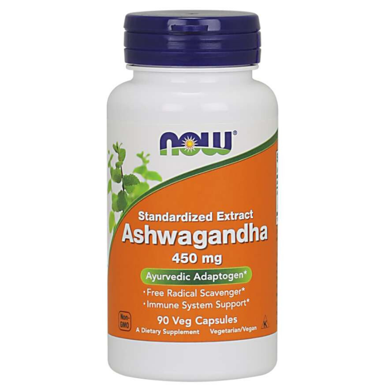 E-shop Ashwagandha 450 mg - NOW Foods, 180cps