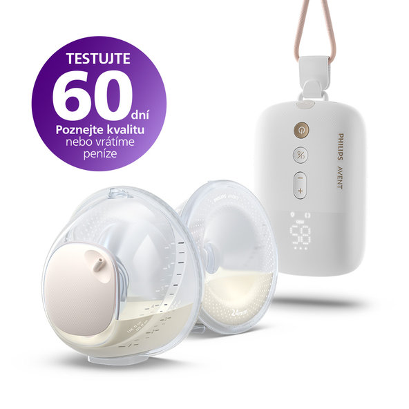 Philips AVENT Odsávačka materského mlieka elektrická Hands-Free DUO Premium Plus SCF532/11