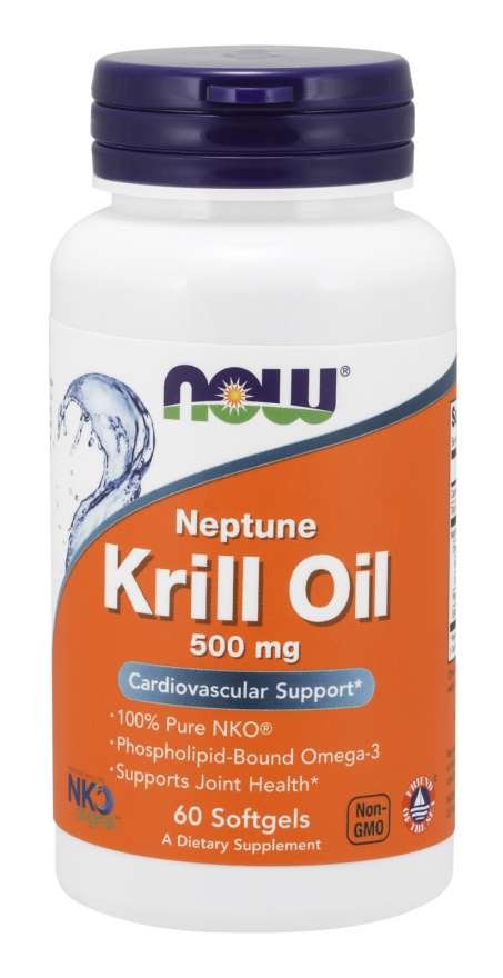 E-shop Neptune Krilový olej 500 mg - NOW Foods, 120cps