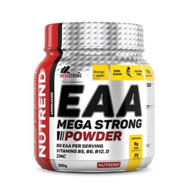 E-shop EAA Mega Strong Powder - Nutrend, príchuť ananás hruška, 300g
