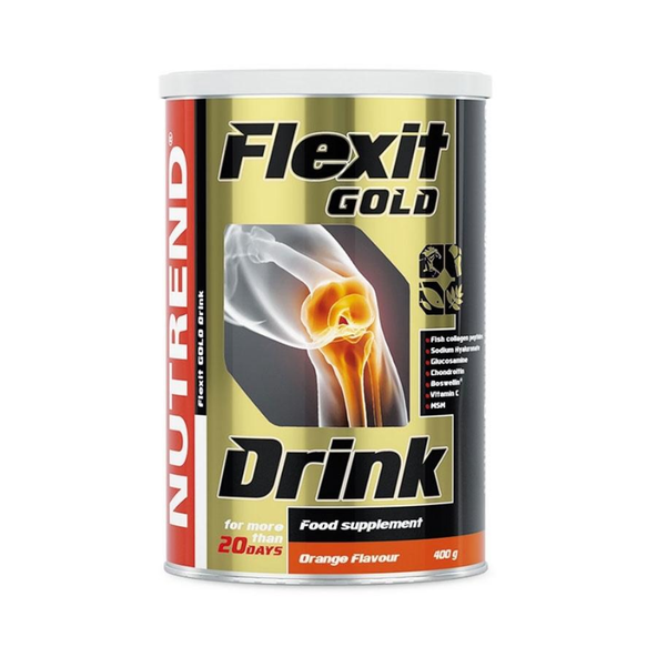 Kĺbová výživa Flexit Gold Drink - Nutrend, príchuť čierne ríbezle, 400g