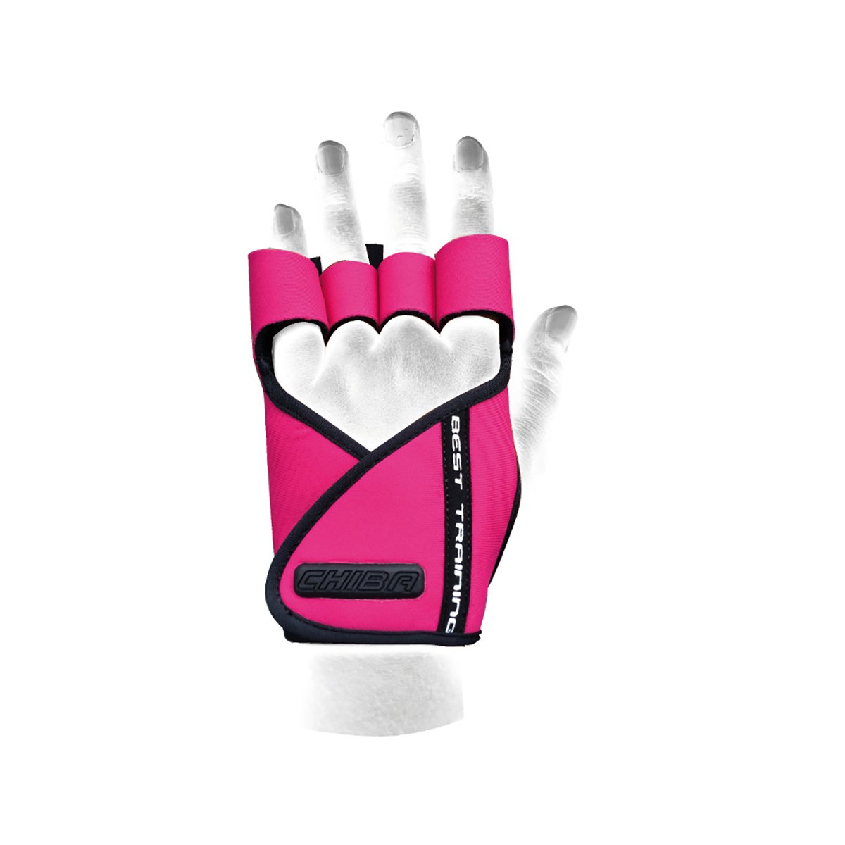E-shop Dámske fitness rukavice Lady Motivation Pink - Chiba, veľ. XS