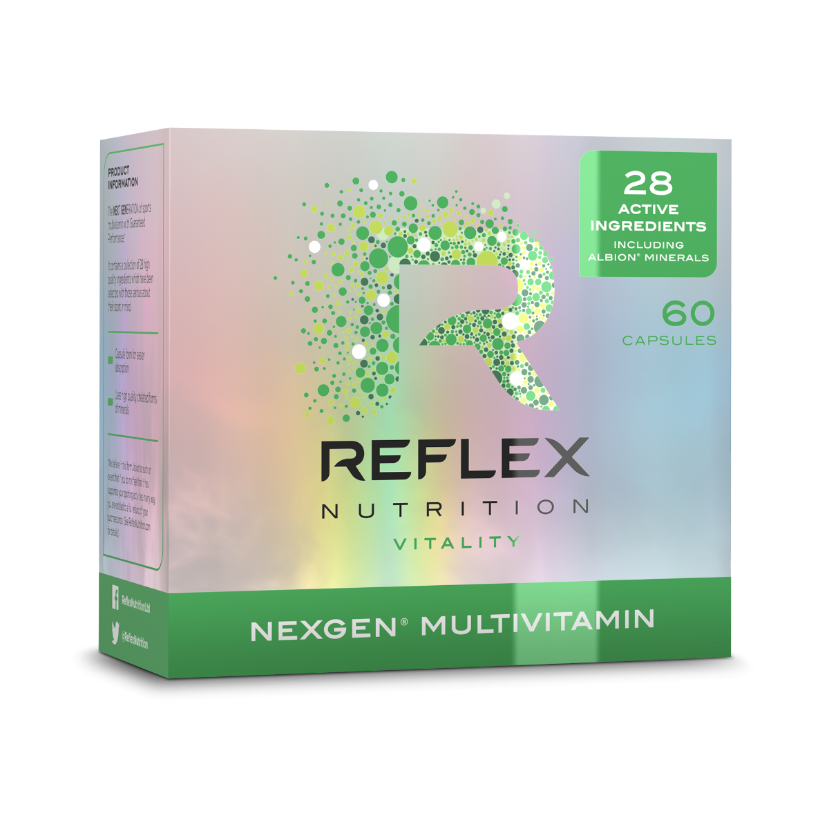 E-shop Nexgen® Multivitamín - Reflex Nutrition, 60cps