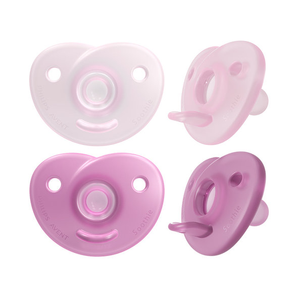 Philips AVENT Cumlík Soothie dievča 0-6m 2 ks