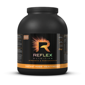 Instant Mass® Heavyweight - Reflex Nutrition, príchuť jahodový krém, 2000g