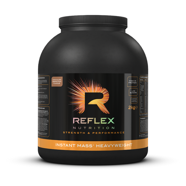 Instant Mass® Heavyweight - Reflex Nutrition, príchuť jahodový krém, 5400g