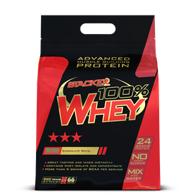 Proteín 100% Whey - Stacker2, príchuť čokoláda, 2000g