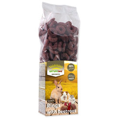 Pochúťka Nature Land Brunch repové krúžky 105g