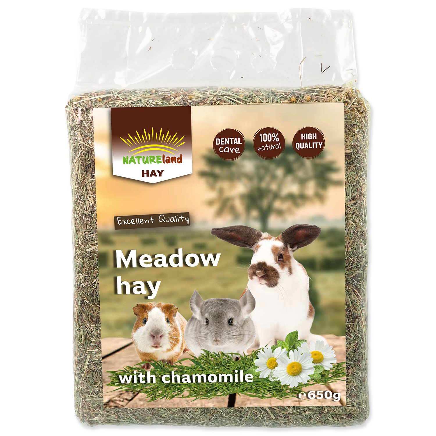 E-shop Seno Nature Land Hay s harmančekom 0,65kg