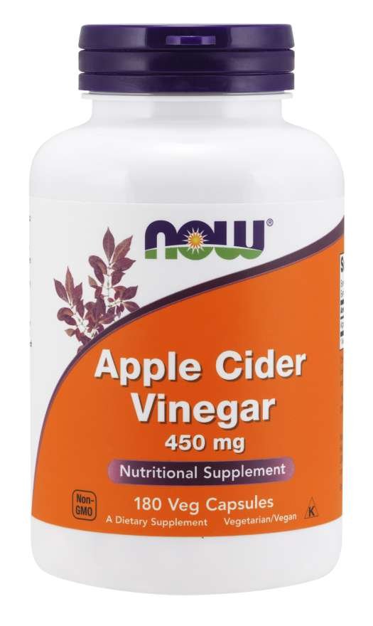 E-shop Apple Cider Vinegar 450 mg - NOW Foods, 180cps