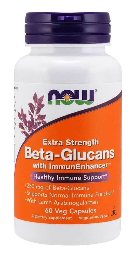 E-shop Beta-Glukány + ImmunEnhancer™, Extra silné - NOW Foods, 60cps