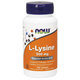 L-Lyzín 500 mg - NOW Foods, 100tbl