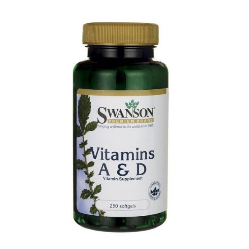 Vitamín A & D - Swanson, 250cps