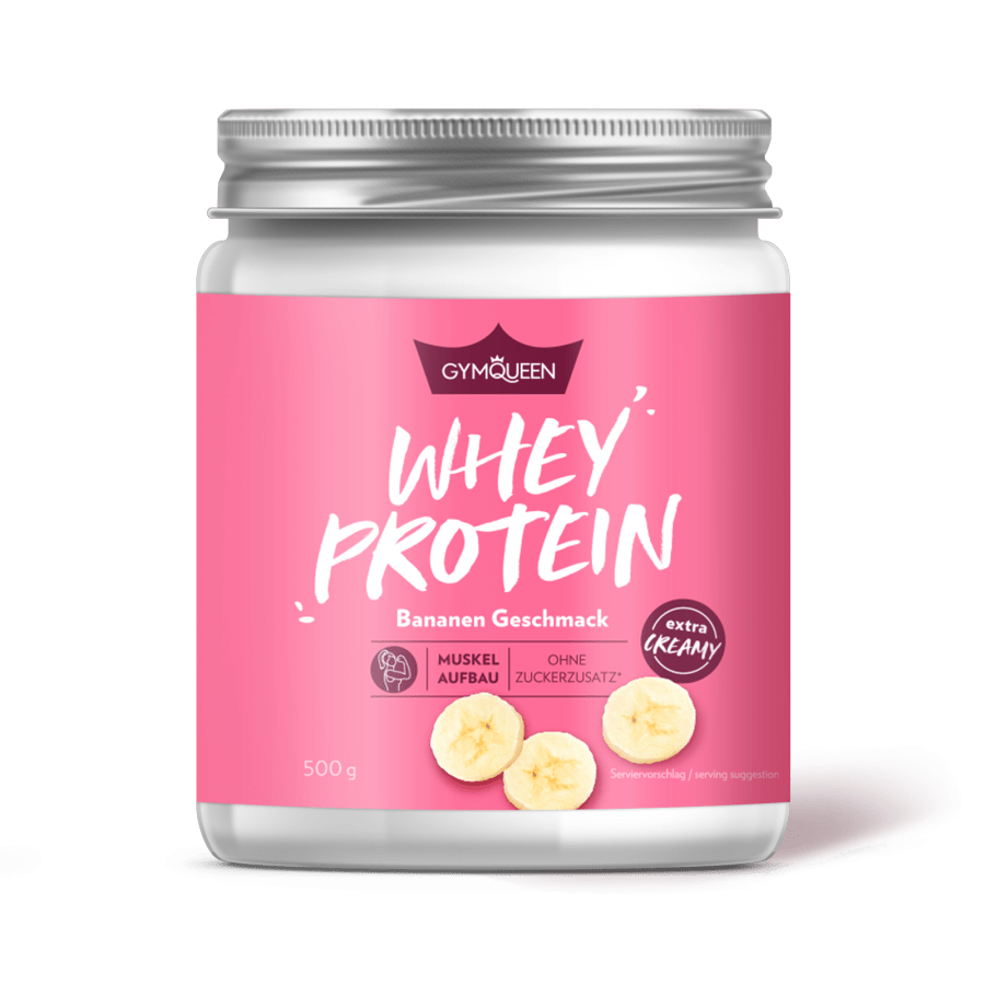 E-shop Whey Proteín - GYMQUEEN, príchuť malinový jogurt, 500g