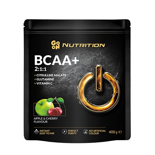 E-shop BCAA - Go On Nutrition, príchuť červený pomaranč, 400g