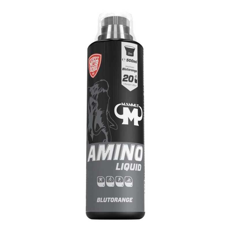 E-shop Amino Liquid - Mammut Nutrition, príchuť červený pomaranč, 500ml