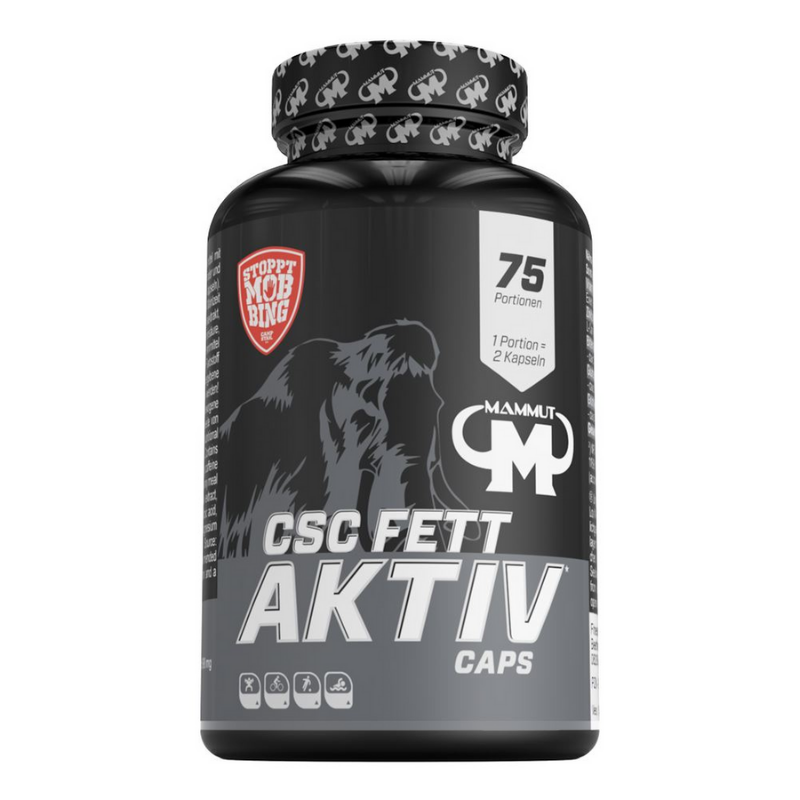 E-shop Spaľovač tukov CSC Fat Active Caps - Mammut Nutrition, 150cps