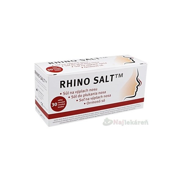 RHINO SALT soľ na výplach nosa