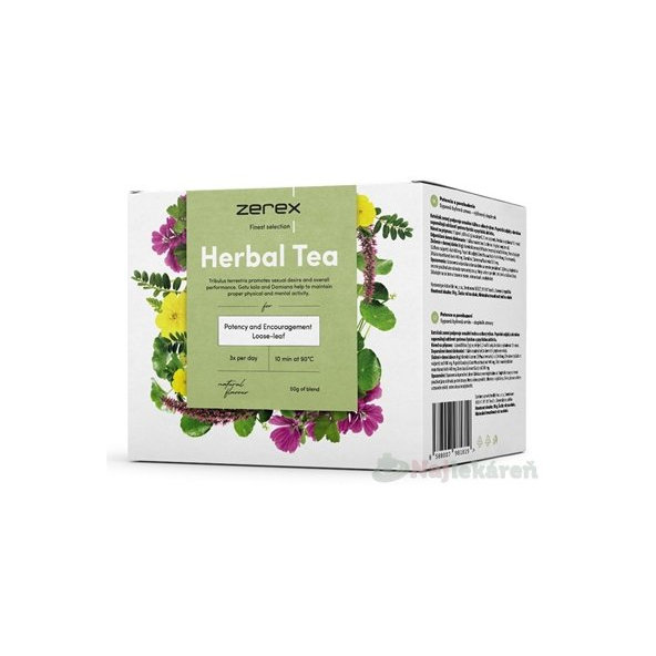 Zerex čaj Potencia a povzbudenie bylinná zmes, sypaná 50g