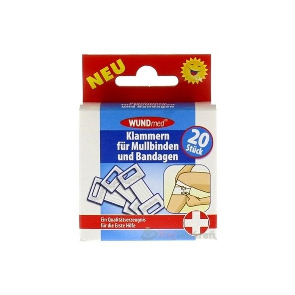 WUNDmed Obväzové svorky 20ks