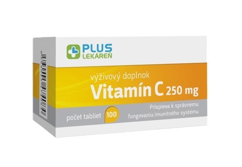 E-shop Plus Lekáreň Vitamín C 250mg 100 tbl