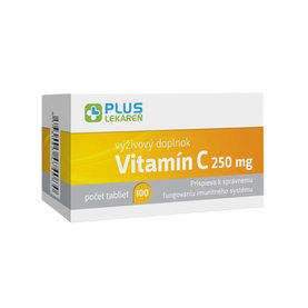 Plus Lekáreň Vitamín C 250mg 100 tbl