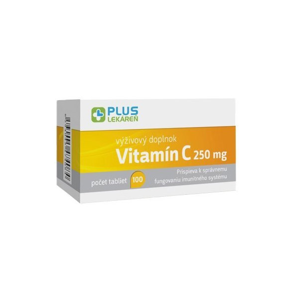 Plus Lekáreň Vitamín C 250mg 100 tbl