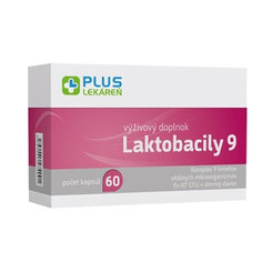 PLUS LEKÁREŇ Laktobacily 9 60ks