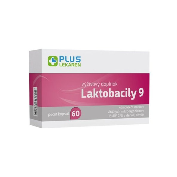 PLUS LEKÁREŇ Laktobacily 9 60ks