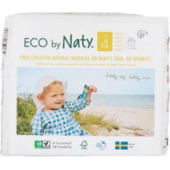ECO BY NATY 4 Maxi, 26 ks (7-18 kg) - jednorázové plienky