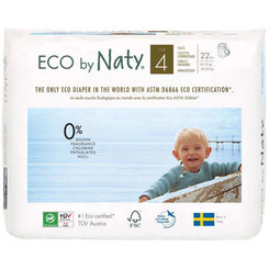 ECO BY NATY 4 Pants, 22 ks (8-15 kg) - kalhotkové plienky
