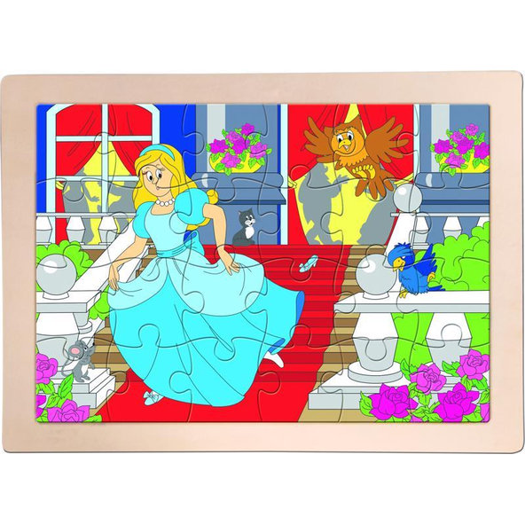 WOODY Puzzle Popoluška