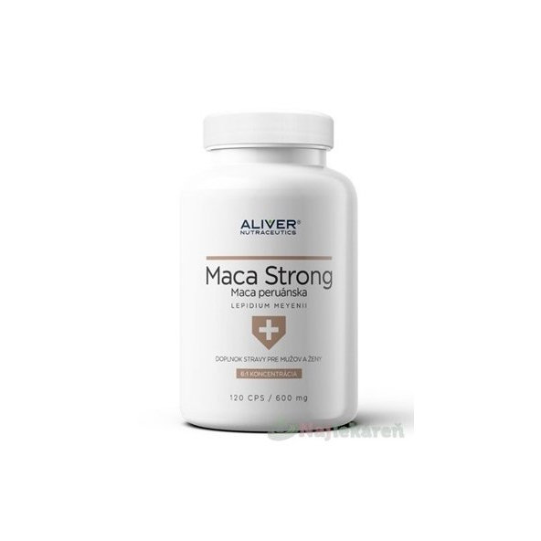 ALIVER Maca Peruánska STRONG