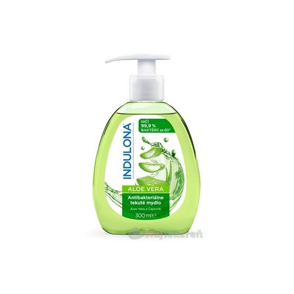 INDULONA Antibakteriálne tekuté mydlo ALOE VERA 300ml