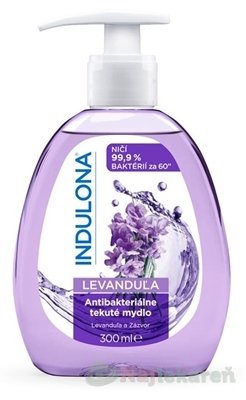 E-shop INDULONA Antibakteriálne tekuté mydlo LEVANDUĽA 300ml
