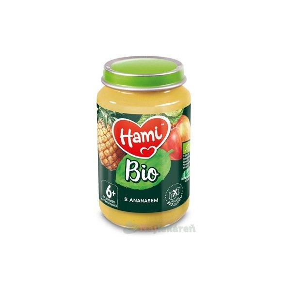 Hami ovocný príkrm BIO S ananásom (od ukonč. 6. mesiaca) 190 g