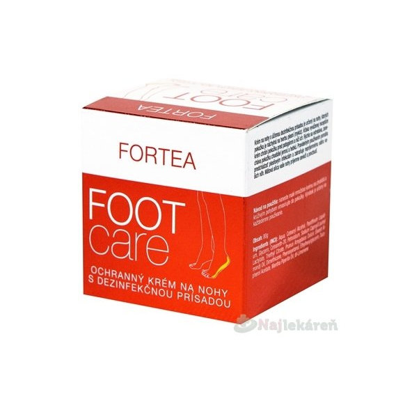 FORTEA FOOT CARE krém s dezinfekčnou prísadou