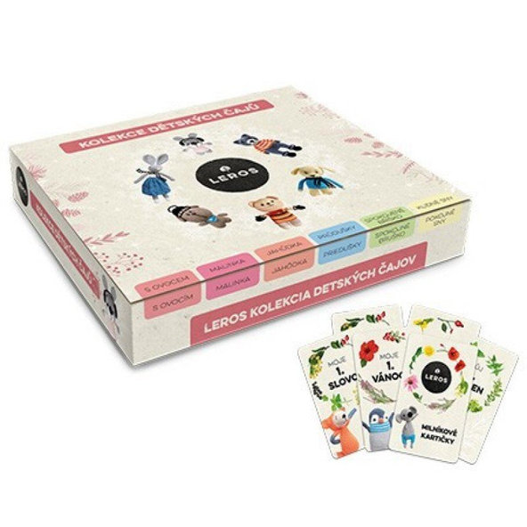 LEROS KOLEKCIA DETSKÝCH ČAJOV, 6x5ks 1set