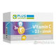 PLUS LEKÁREŇ Vitamín C + D3 + Zinok 90 tabliet
