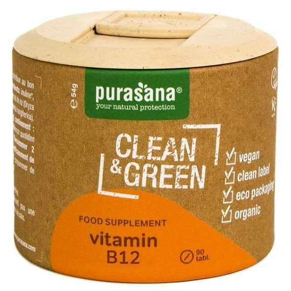 BIO Vitamín B12 - Purasana, 90tbl