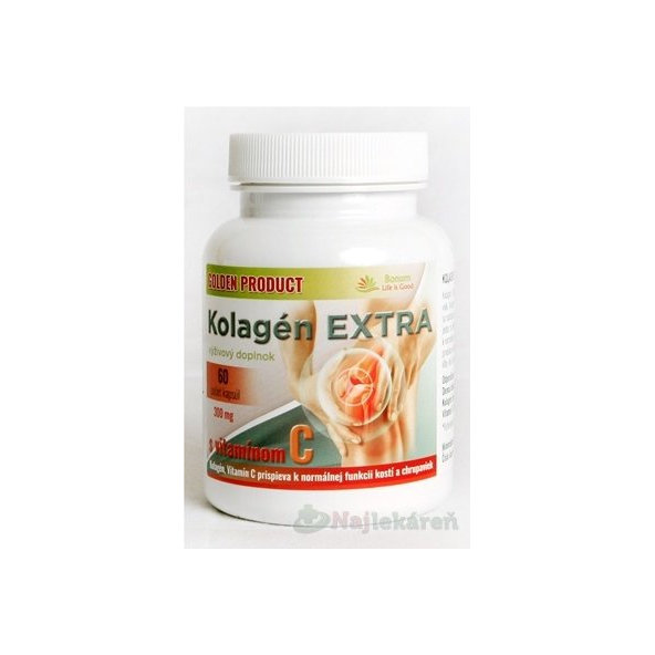 GOLDEN PRODUCT Kolagén EXTRA s vitamínom C 40 mg