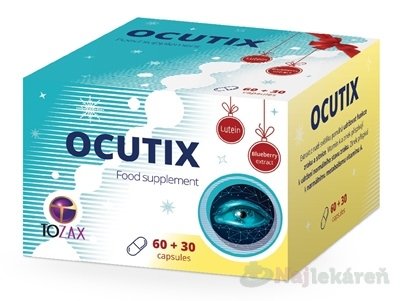 E-shop Tozax Ocutix Vianočné balenie 60+30cps