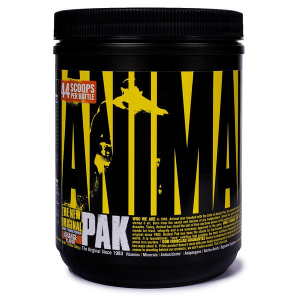 Animal Pak Powder - Universal Nutrition, príchuť čerešňa a bobule, 100g