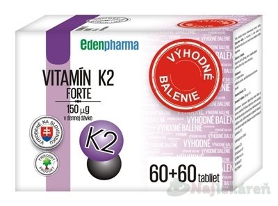 E-shop EDENPharma VITAMÍN K2 Forte