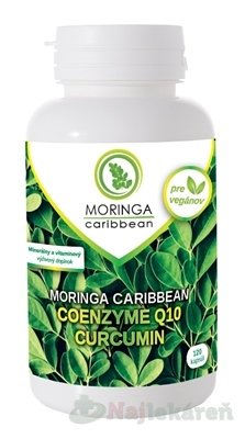 E-shop MORINGA Moringa Caribbean COENZYME Q10 & CURCUMIN