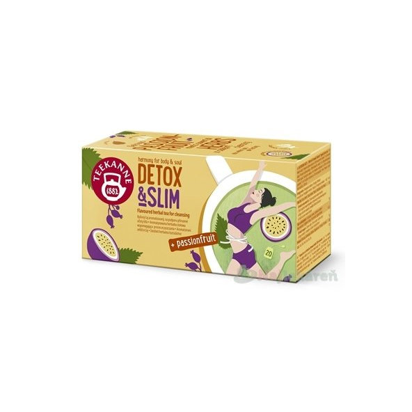 TEEKANNE harmony DETOX & SLIM + passionfruit 20x1,6g (32g)