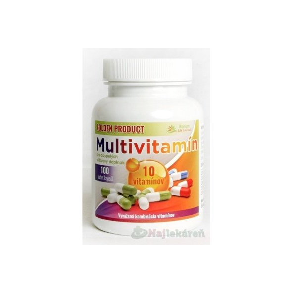 GOLDEN PRODUCT Multivitamín pre dospelých